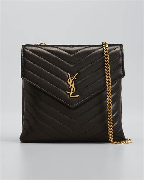 ysl double flap bag